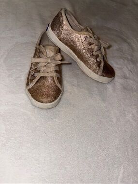 Keds Kickstart Core Jr Metallic Rose Gold Sneakers Gently Loved 8M